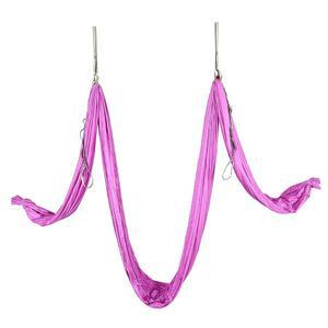 헤카사 에어리얼 실크 요가 스윙 세트, 해먹 / 데이지 체인 가정용, 반전 운동, 근력 운동 및 스타터 키트