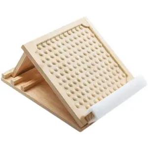 발바닥 지압 나무 편백 경사 스트레칭보드 4단평판