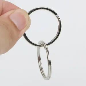 [RIZPICK]ToB 30mm 이중오링 원형키링 열쇠고리 부자재 재료