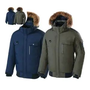 근무복 (TBUC) 패딩점퍼 후드 겨울작업 회사 TB-550