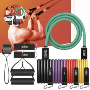 탄력밴드 어깨운동기구 근력 튜빙 세트