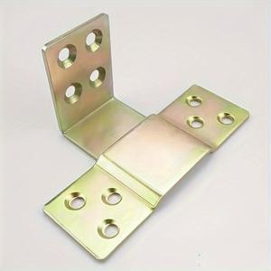 헤비 듀티 메탈 침대 레일 브래킷 목재 프레임 코너 지지대 연결 하드웨어 키트 소파 가구용 힌지