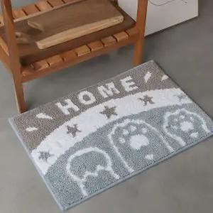 부드러운 디자인 러그 욕실 현관 발매트 싱글데이지 40x60