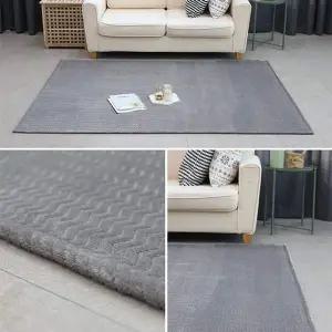 슈마켓 쉐브론 러그 170x230 그레이