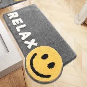러그 극세사 화장실 현관 발매트 인테리어 45x85cm