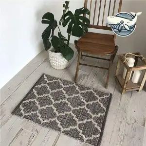 구름같은 부드러운 양면 주방 카페트 보카시