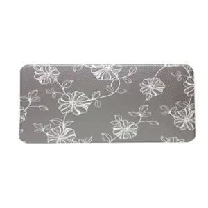 ksr (SM)PVC발포 꽃무늬 주방 양면싱크매트(대) 44cmX1.2m