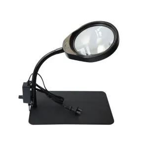 헤드형 확대경 LED조명 고배율 시계수리 전자기판 납땜 정밀작업 루페 안경형