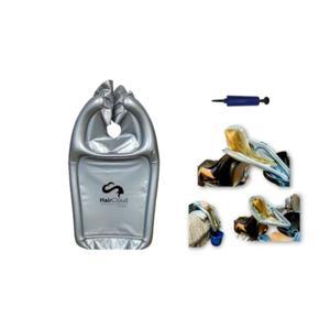 모든 의자와 세면대에서 머리를 감을 수 있는 풍선형 헤어 워싱 깔때기. 집, 살롱, 요양원 또는 병원 케이프에서 사용할 휴대용 트레이 장치로 옷의 드라이 펌프를 보관할 있습니다!