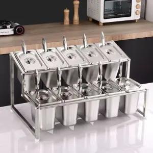 업소용 카페 파우더통 스텐 가루통 세트