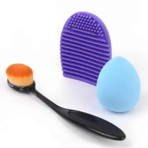 메이크업 도구 3P 파운데이션브러쉬 베이스퍼프 선크림브러쉬