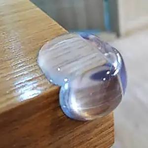 (하트 투명) 모서리 보호대/코너/책상/커버/모서리캡/쿠션/안전/가구/보호캡/테이블/코너캡/침대/탁자/가드