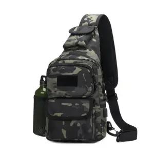 택티컬 밀리터리룩 남성 여성 등산슬링백 여자모던룩 커플아이템 젠더리스룩 취직선물