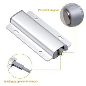 2pcs 홈 부엌 가구 하드웨어 액세서리에 대 한 캐비닛 도어 찬장 캐치에 시스템 댐퍼 버퍼를 열려면 푸시