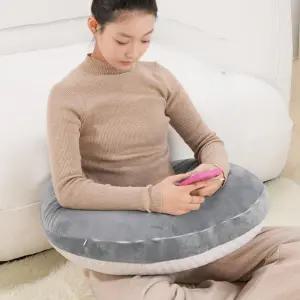 진심글로벌 뜨개쿠션 손뜨개쿠션 미용실쿠션