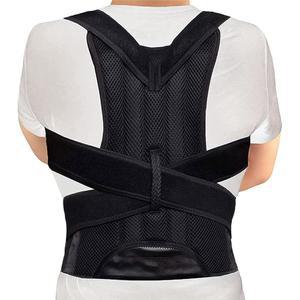 여성 남성용 WONFAST 교정기 상체 지지 벨트 조절 스트레이트너 블랙 가능한 XXXL 허리