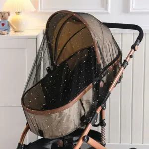 유모차 모기장 방충망 덮개 개모차 별