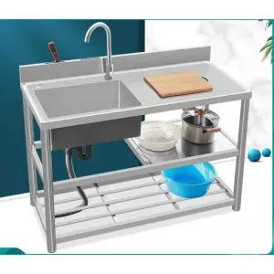 간이싱크대 탕비실 야외 씽크대 주방 보조 씽크볼 소형 왼쪽