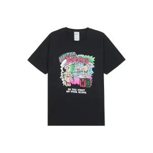 [와일드동키]와일드동키 남여공용 HAZARDS 티셔츠 블랙 WDCOTS03-001