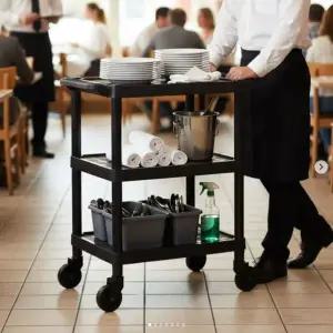 국산 다용도 서빙카트 주방카트 식당 서빙카 이동식 호텔 주방