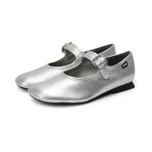 [캠퍼]캠퍼 여성 카시 미라 플랫슈즈 실버 K201629-010