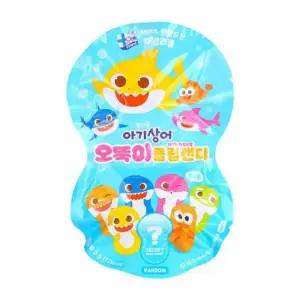 랜덤배송) 핑크퐁 아기상어 오뚝이플립캔디 오뚝이장난감 어린이캔디 자일리톨캔디