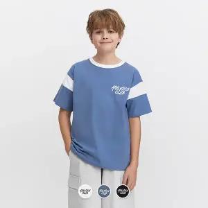 [지오다노주니어] 03096537 코튼 저지 스포츠 그래픽 반팔 티셔츠