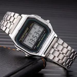 알람 손목 디지털 전자 패션 시계 레트로 레트로손목시계