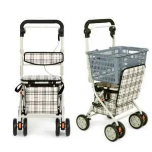 성인용 실버카 할머니 보행 보조기 노인 유모차 보행기