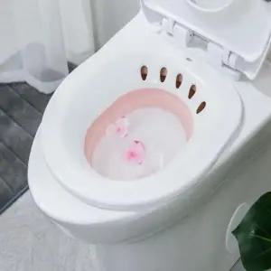 좌욕기 접이식 휴대용 엉덩이 비데 위생 변기 세트