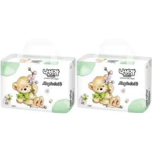 나비잠 기저귀 매직소프트 밴드 유아 아기 소형 2팩