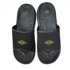 정전기 방지 크린룸 무진 슬리퍼 제전 방진화 작업용 실내화 남녀공용