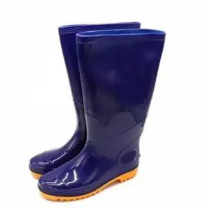 남녀공용 무릎장화 롱부츠 레인부츠 작업용 방수 장화 290MM