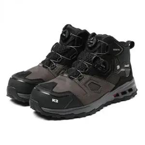 발 편한 경량 작업화 미끄럼 방지 안전화 블랙 남녀공용 산업용 신발