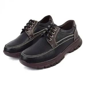남성 컴포트 단화 발편한 가죽 캐주얼 슈즈 중년 아빠 40대 50대 데일리 구두