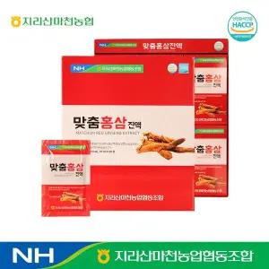 지리산마천농협 맞춤홍삼진액 6년근 홍삼농축액 70ml x 30포