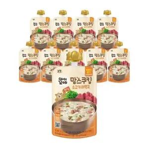 남양 맘스쿠킹 이유식 소고기 미역국 (9개월) 10개