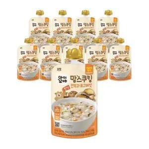 남양 맘스쿠킹 이유식 전복과 표고버섯 (9개월) 10개