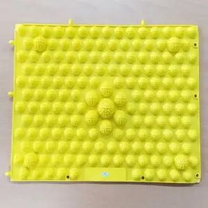 ( )블럭 조립식 발 지압판 옐로우 발지압매트 지압매트