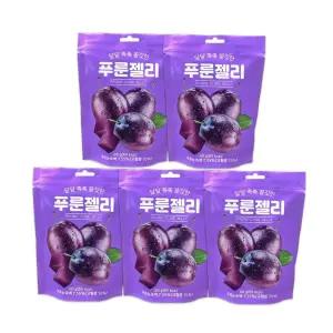 변비 푸룬 큐브 젤리 x 60g 5개