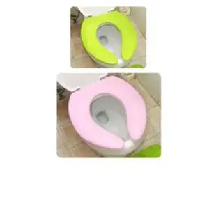 욕실인테리어 중형 U자형 변기에 사용하는 폭신한 변기시트 X 2개입