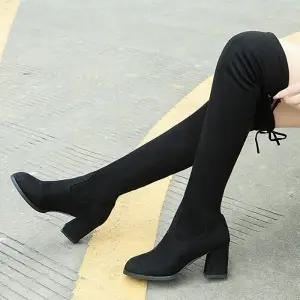 슬릭라인 소프트 여성 스웨이드 롱부츠 LK-R77T