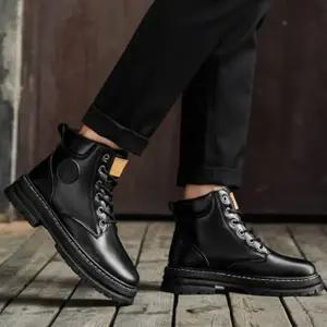 빅사이즈 아웃솔 남성 2컬러 어반 가죽 워커 ZG-W444