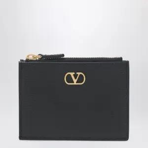 골드 로고 페블 가죽 코인 카드 지갑 8W2P0AK9SNP 0NO