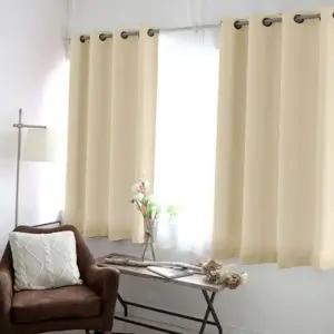 폴리에스테르 거실 암막 커튼 방한 아이 방 암막 커튼 사계절