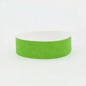 컬러 팔찌 티켓 초록