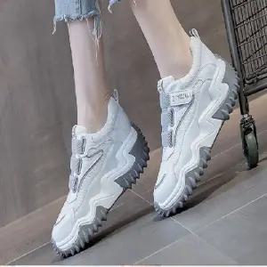 여성운동화 워킹화 헤이튼 통굽 키높이 메쉬 운동화