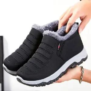 패딩운동화 방한슈즈 겨울운동화 털 패딩패션 남녀 방한 발시림 남성여성 털 운동화 2컬러x5사이즈