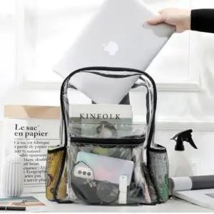 PVC 투명 백팩 방수 비치백 학생 책가방 투명 가방 여름 물놀이 가방 수영장 가방 데일리 백팩