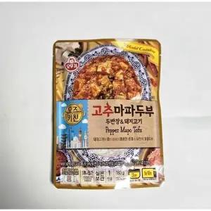 오뚜기 오즈키친 고추마파두부 180g 두반장돼지고기